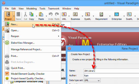 How to use Java Development Kit (JDK) classes in your class diagrams ...