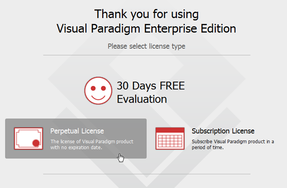visual paradigm perpetual license key