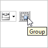 How to Easily Group Shapes Together?