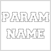 How to Display a Parameter in Class without Showing its Name?