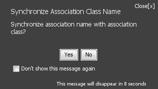 Synchronize Association Class Name