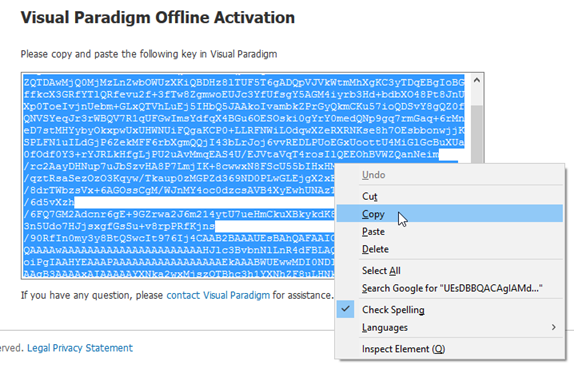 visual paradigm activation key