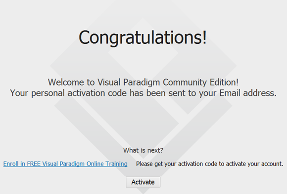 visual paradigm community edition license