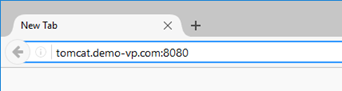 Open browser and go to vpserver webapp in your Tomcat