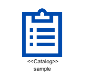 Display package according to stereotype's icon