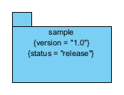 Show/Hide tagged values on package