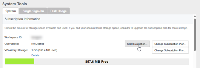 Start 14 days evaluation on QueryBase